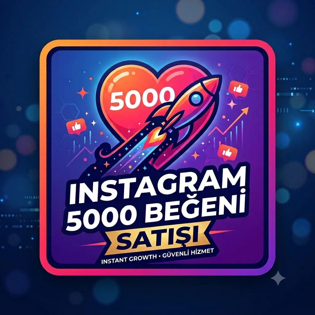 5000 BEĞENİ + GARANTİLİ | GÜVENLİ⭐